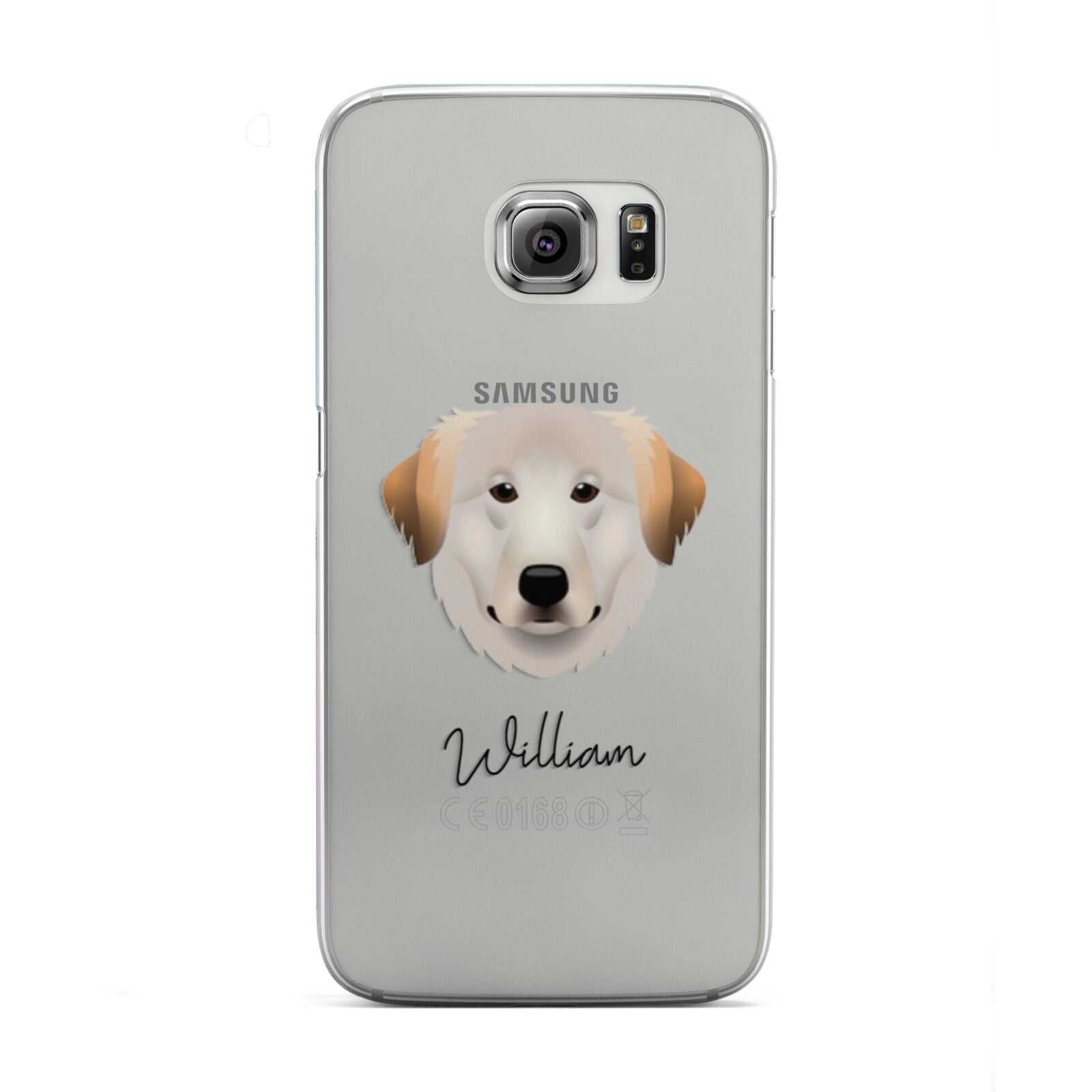 Great Pyrenees Personalised Samsung Galaxy S6 Edge Case