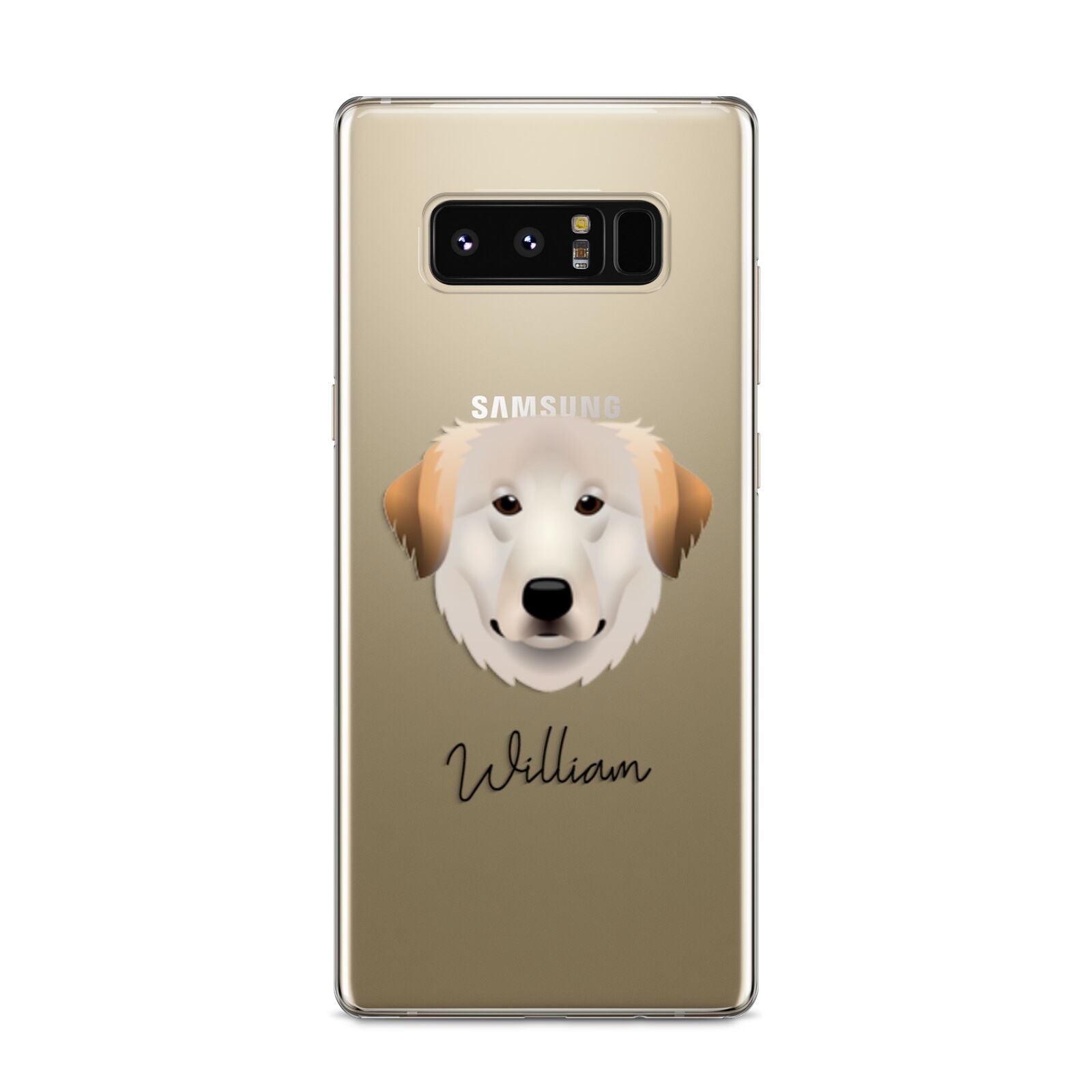 Great Pyrenees Personalised Samsung Galaxy S8 Case