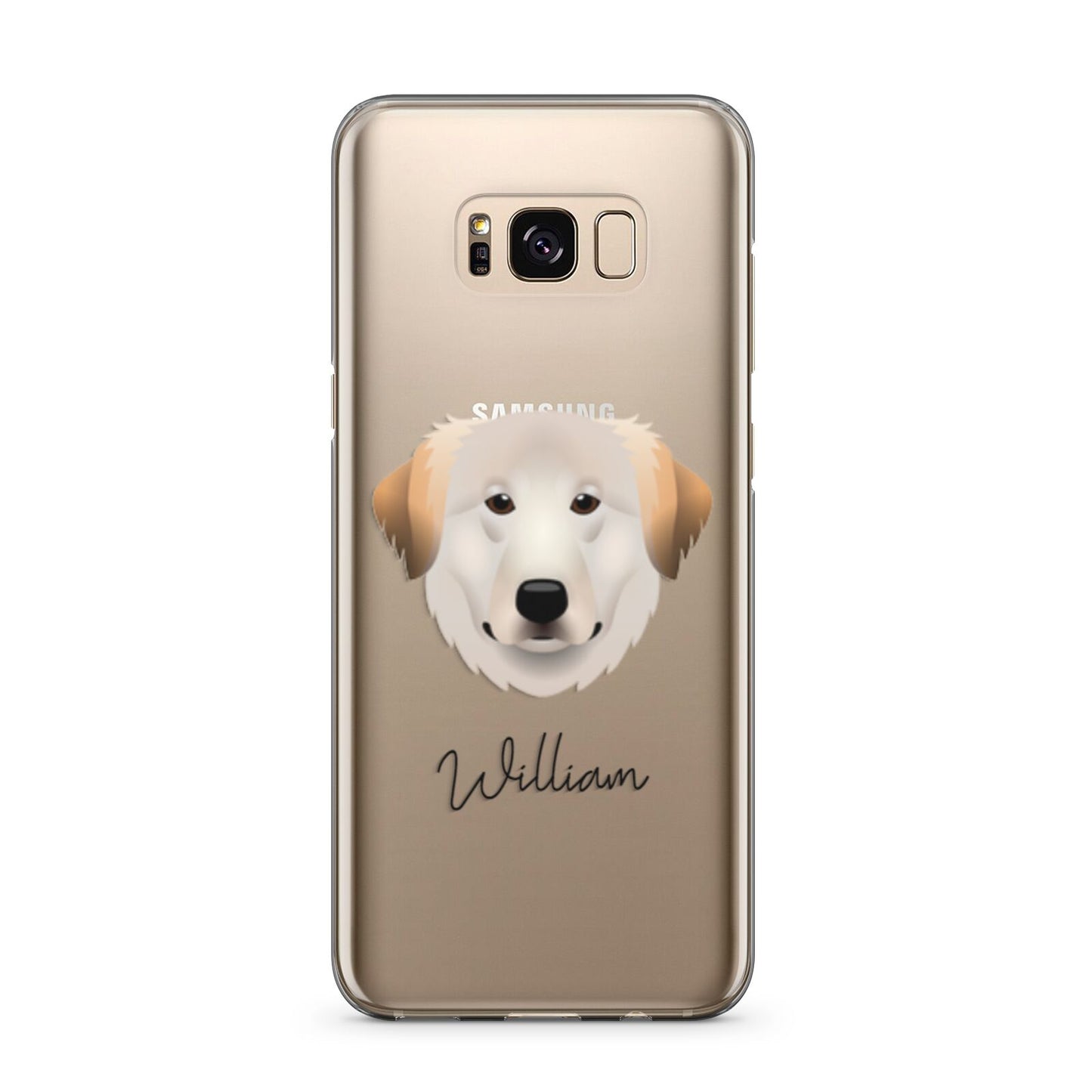 Great Pyrenees Personalised Samsung Galaxy S8 Plus Case