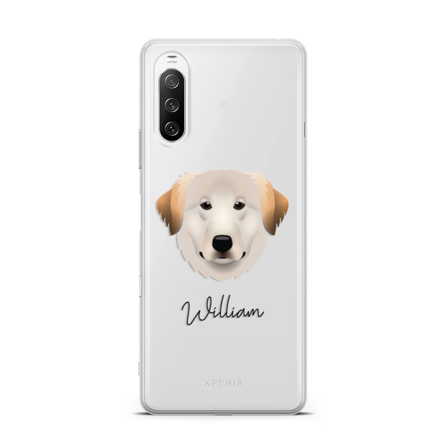 Great Pyrenees Personalised Sony Xperia 10 III Case