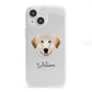 Great Pyrenees Personalised iPhone 13 Mini Clear Bumper Case