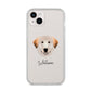 Great Pyrenees Personalised iPhone 14 Plus Clear Tough Case Starlight