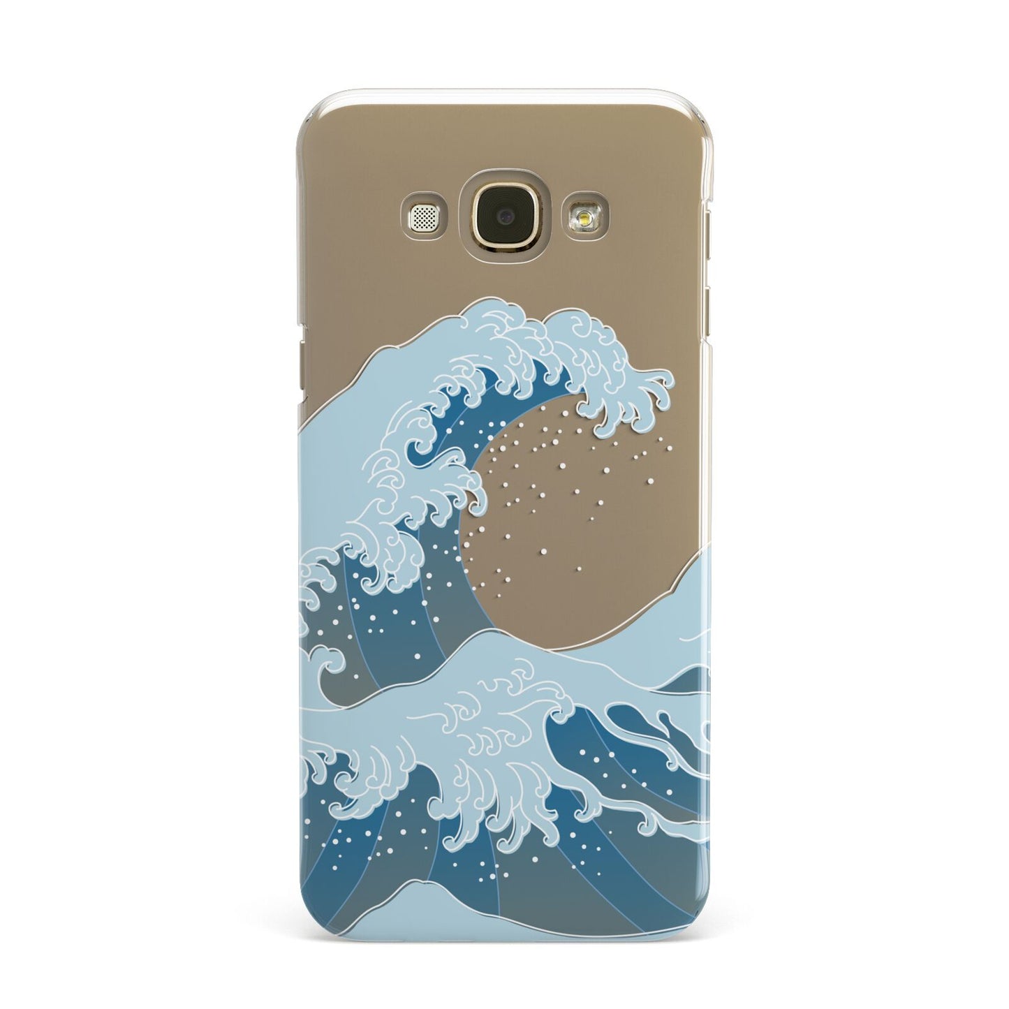 Great Wave Illustration Samsung Galaxy A8 Case