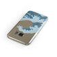 Great Wave Illustration Samsung Galaxy Case Front Close Up