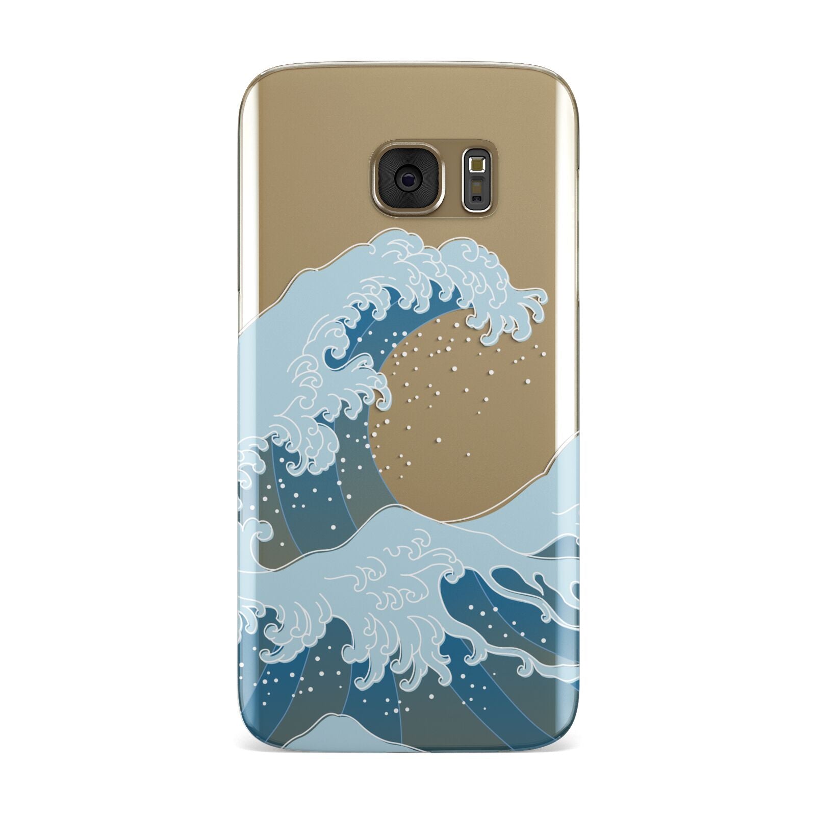 Great Wave Illustration Samsung Galaxy Case