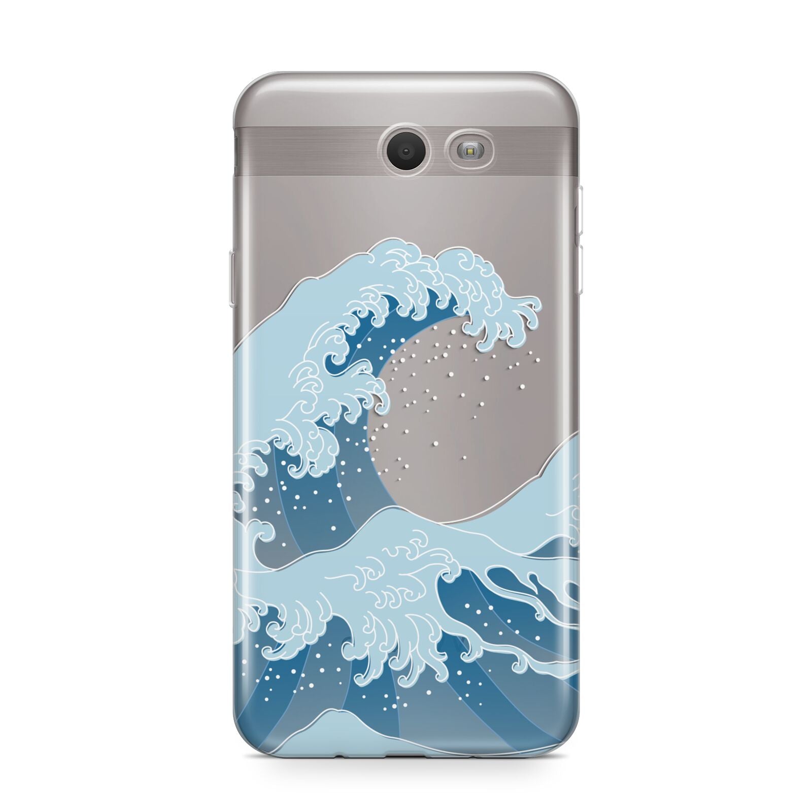 Great Wave Illustration Samsung Galaxy J7 2017 Case