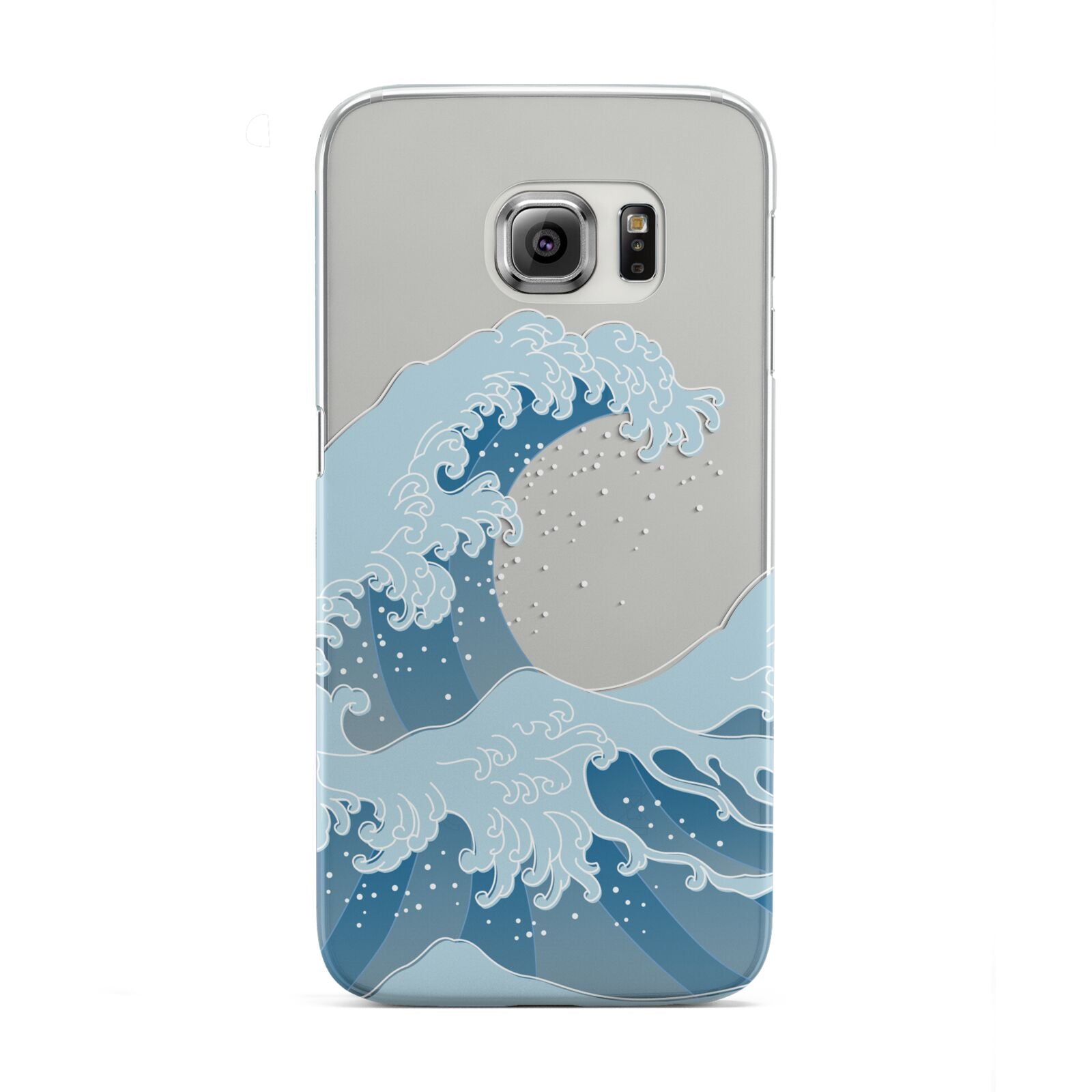 Great Wave Illustration Samsung Galaxy S6 Edge Case