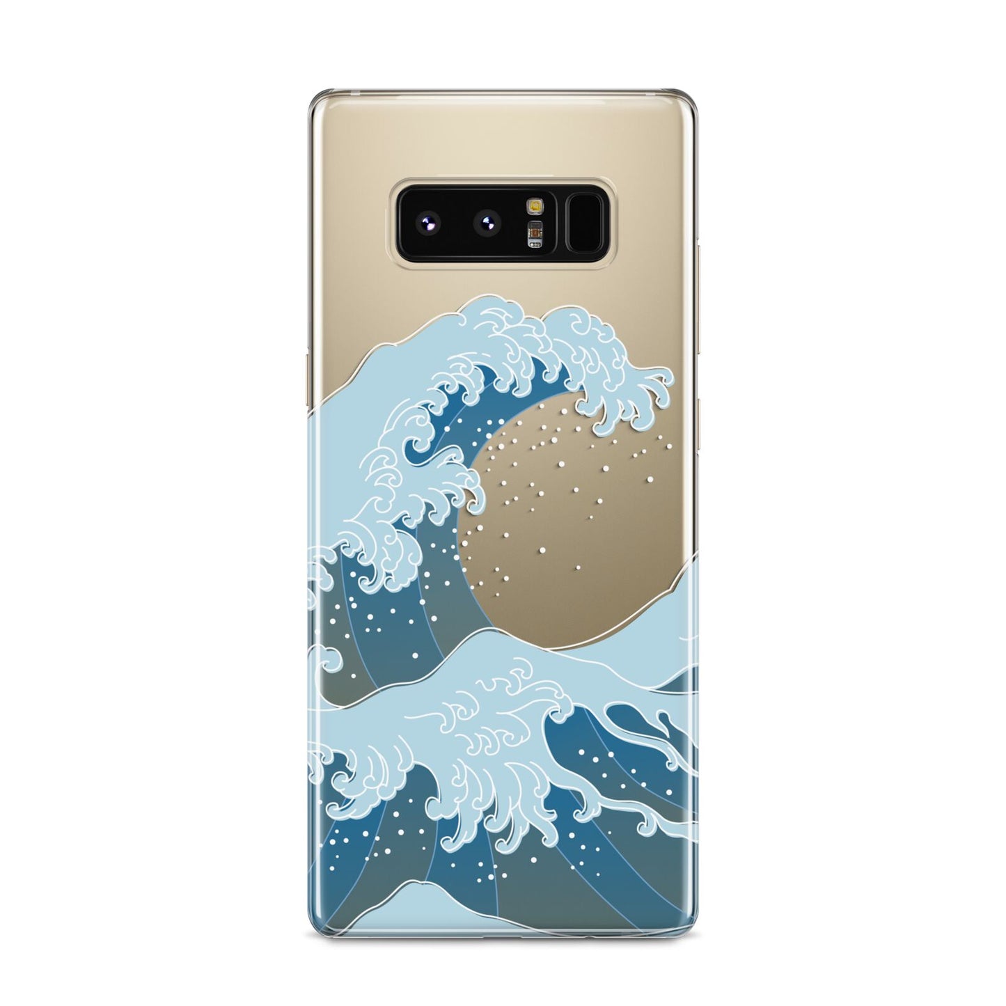 Great Wave Illustration Samsung Galaxy S8 Case