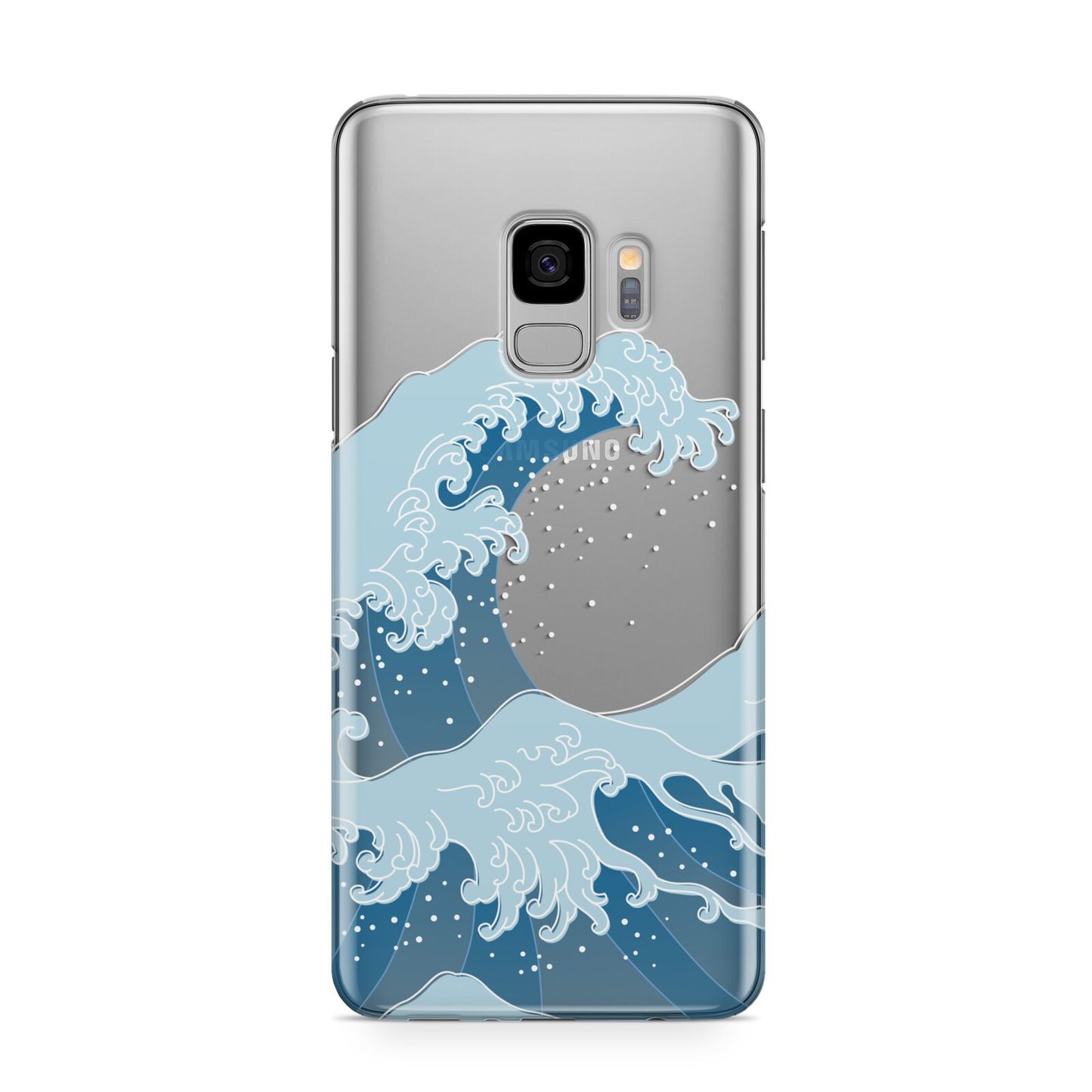 Great Wave Illustration Samsung Galaxy S9 Case