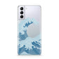 Great Wave Illustration Samsung S21 Plus Phone Case