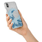 Great Wave Illustration iPhone X Bumper Case on Silver iPhone Alternative Image 2
