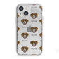 Greater Swiss Mountain Dog Icon with Name iPhone 13 Mini TPU Impact Case with White Edges