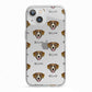 Greater Swiss Mountain Dog Icon with Name iPhone 13 TPU Impact Case with White Edges