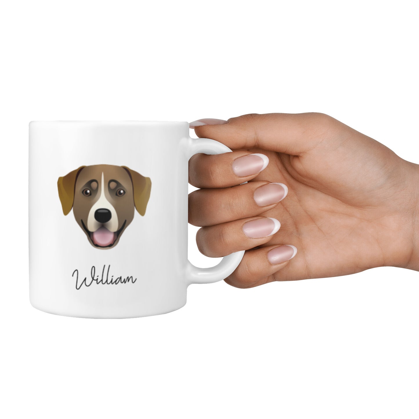 Greater Swiss Mountain Dog Personalised 10oz Mug Alternative Image 4