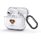 Greater Swiss Mountain Dog Personalised AirPods Glitter Case 3rd Gen Side Image