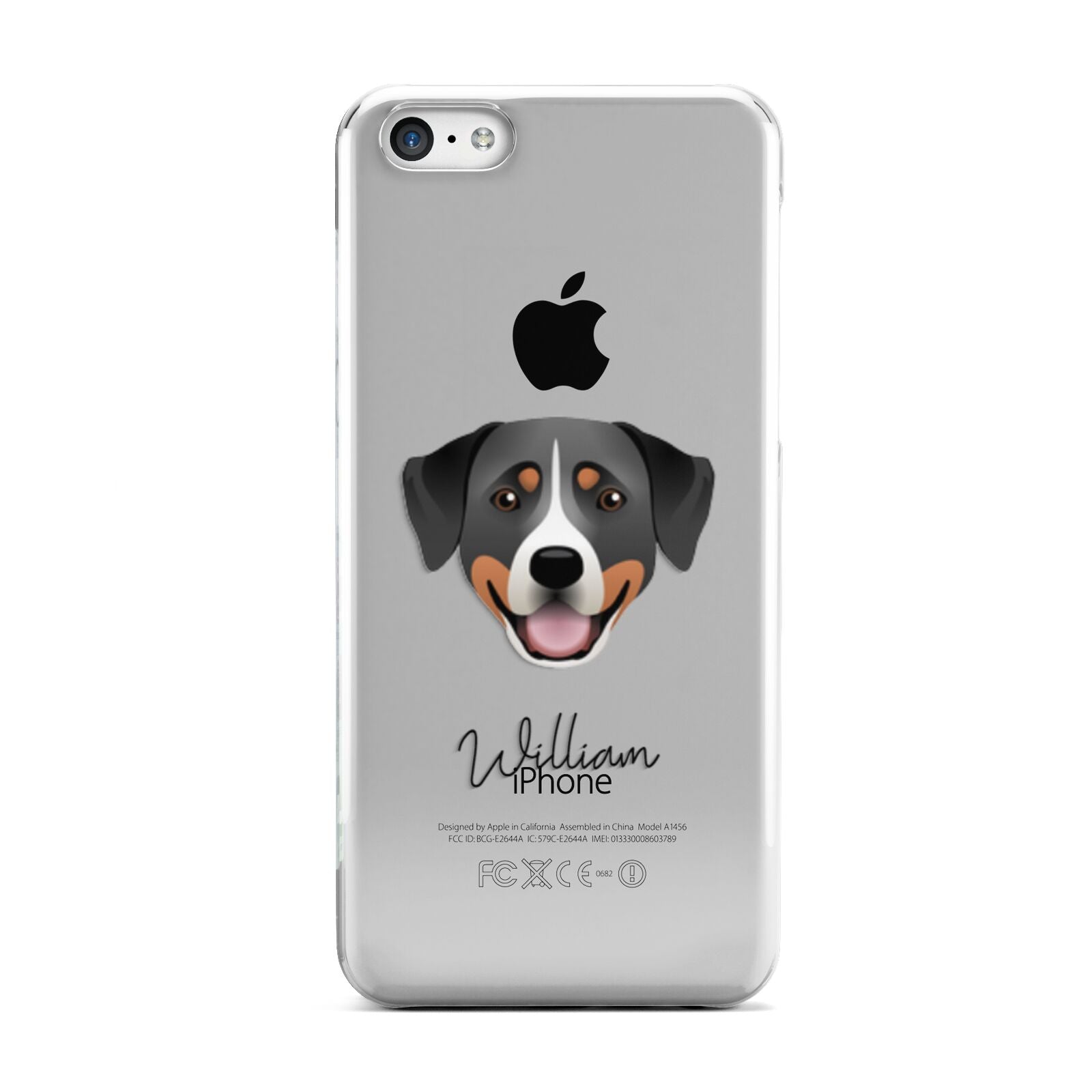 Greater Swiss Mountain Dog Personalised Apple iPhone 5c Case