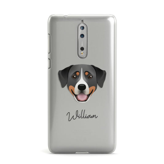 Greater Swiss Mountain Dog Personalised Nokia Case
