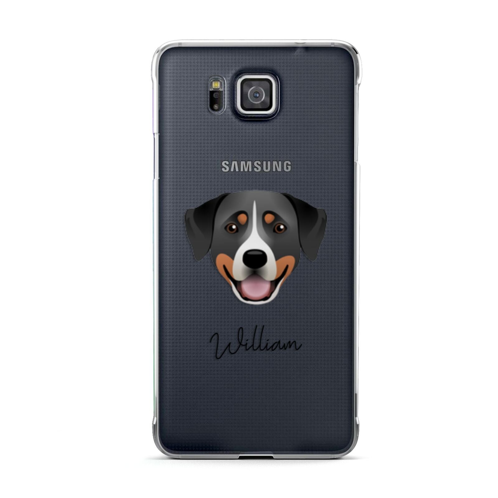 Greater Swiss Mountain Dog Personalised Samsung Galaxy Alpha Case