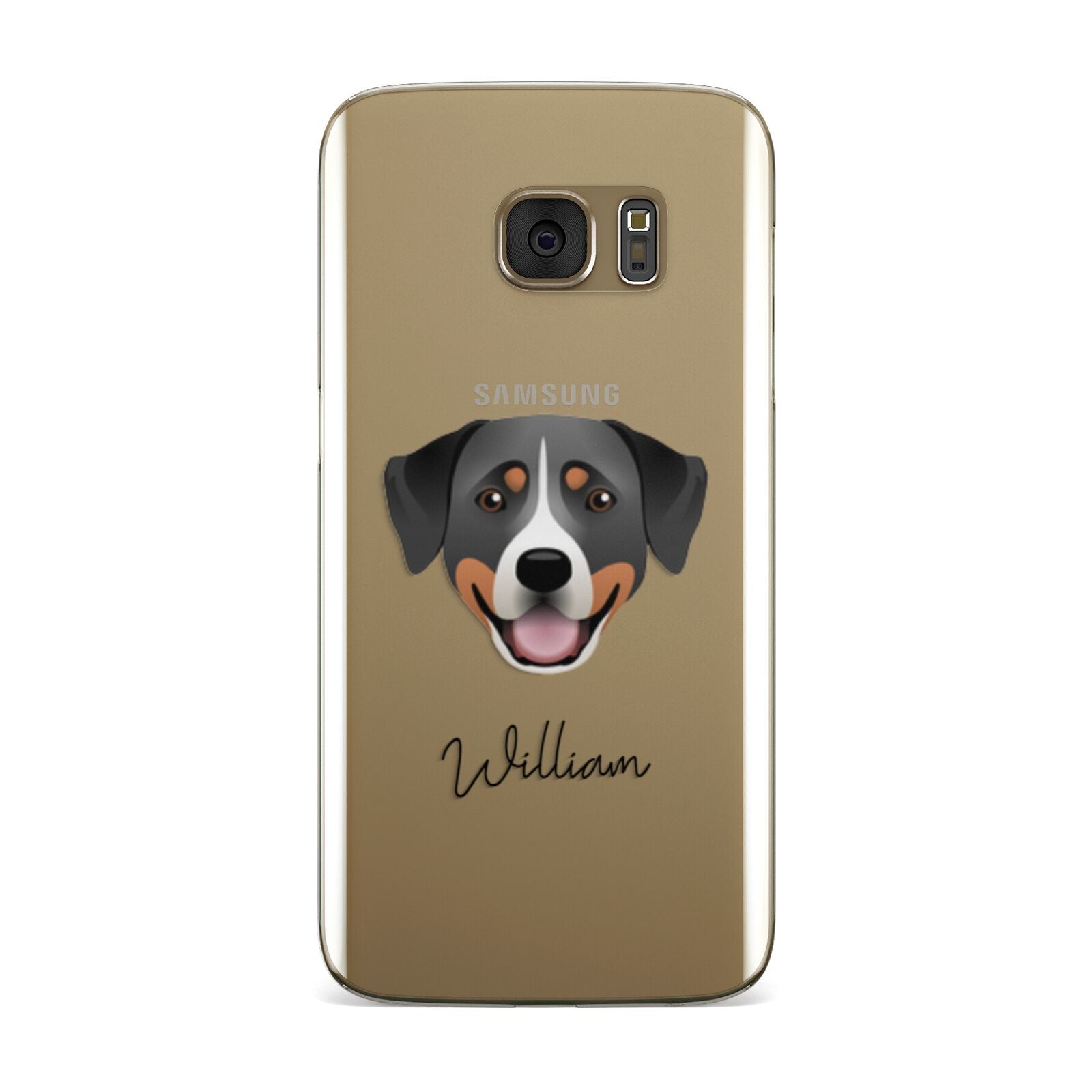 Greater Swiss Mountain Dog Personalised Samsung Galaxy Case
