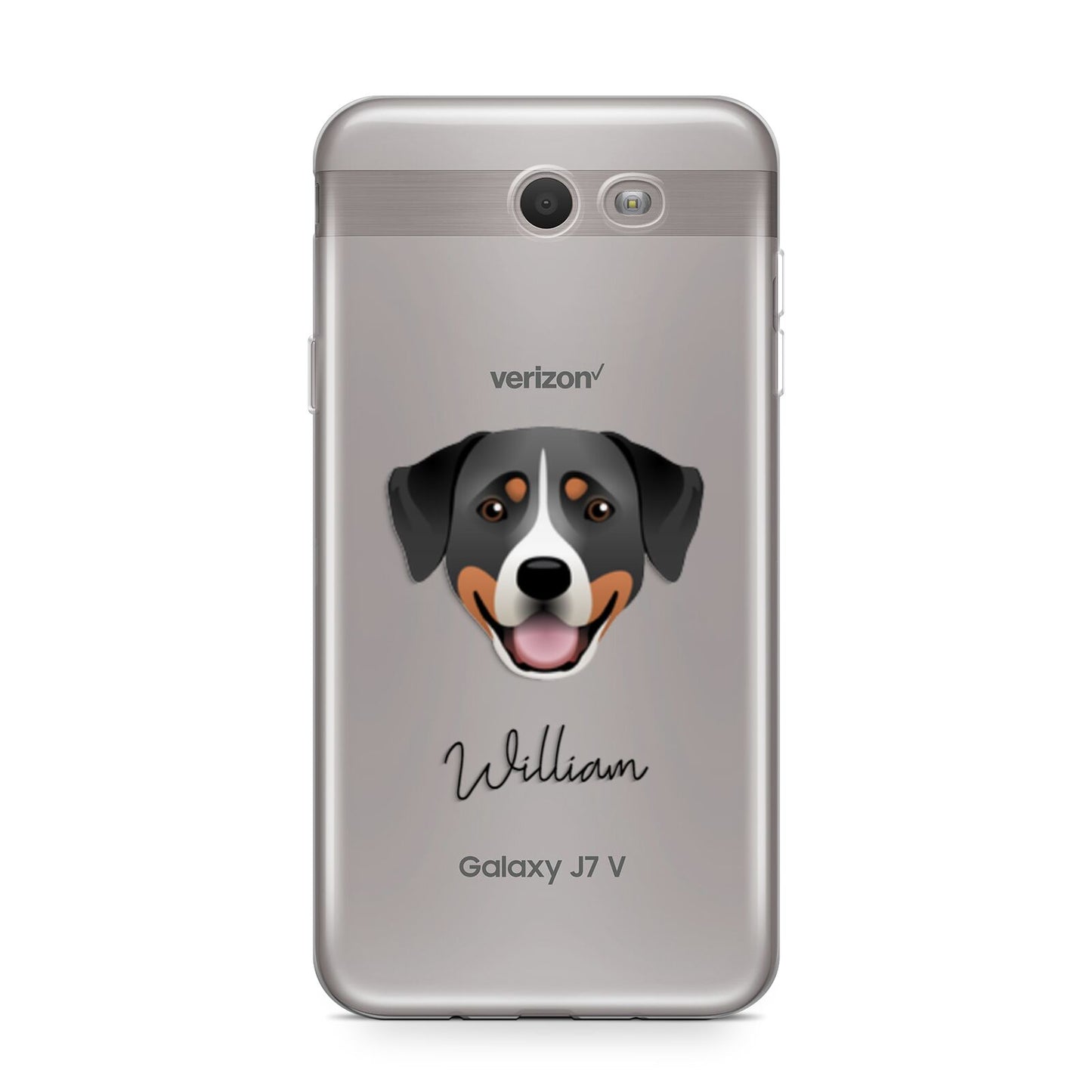 Greater Swiss Mountain Dog Personalised Samsung Galaxy J7 2017 Case