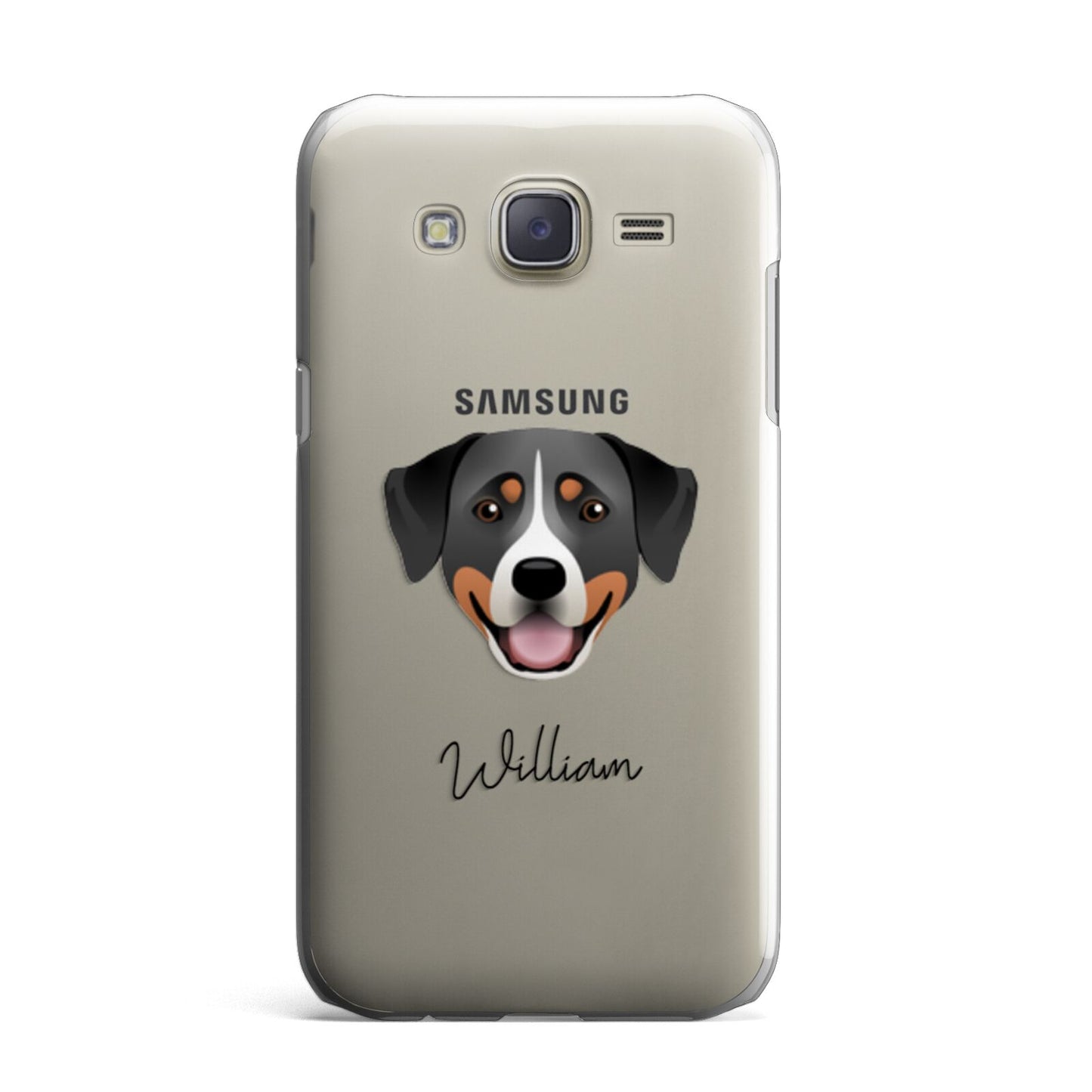 Greater Swiss Mountain Dog Personalised Samsung Galaxy J7 Case
