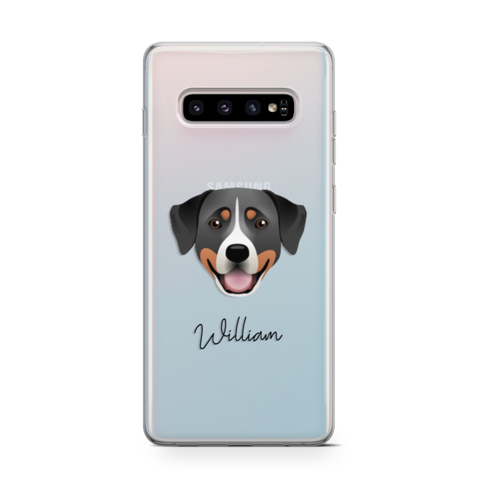Greater Swiss Mountain Dog Personalised Samsung Galaxy S10 Case