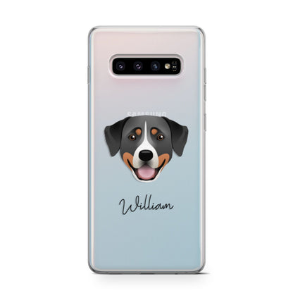 Greater Swiss Mountain Dog Personalised Samsung Galaxy S10 Case