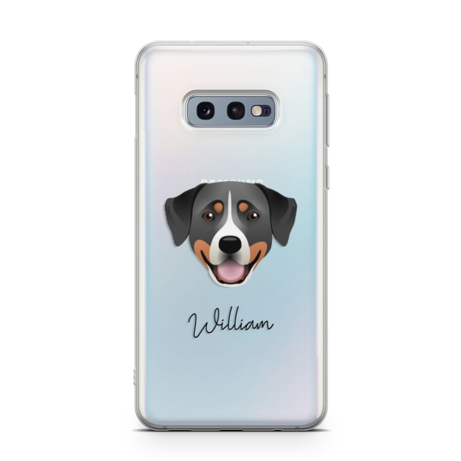 Greater Swiss Mountain Dog Personalised Samsung Galaxy S10E Case