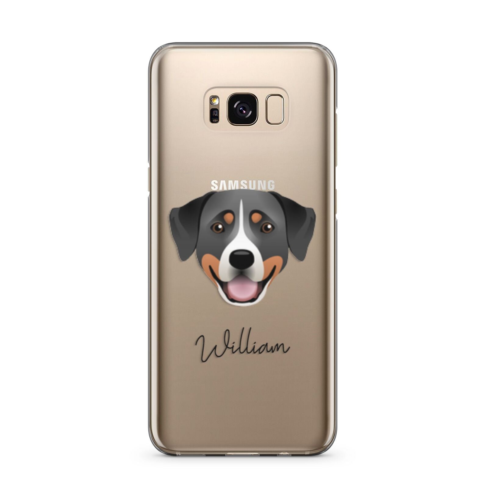 Greater Swiss Mountain Dog Personalised Samsung Galaxy S8 Plus Case