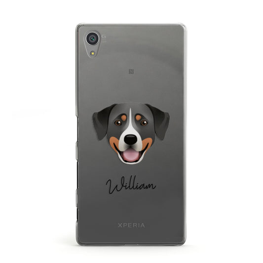 Greater Swiss Mountain Dog Personalised Sony Xperia Case