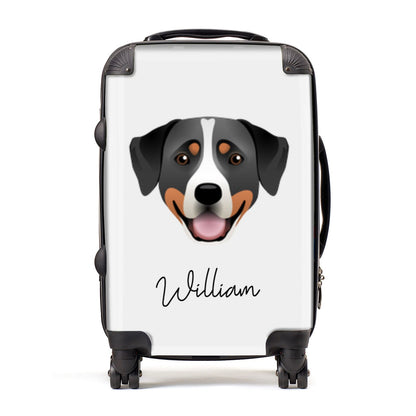 Greater Swiss Mountain Dog Personalised Suitcase