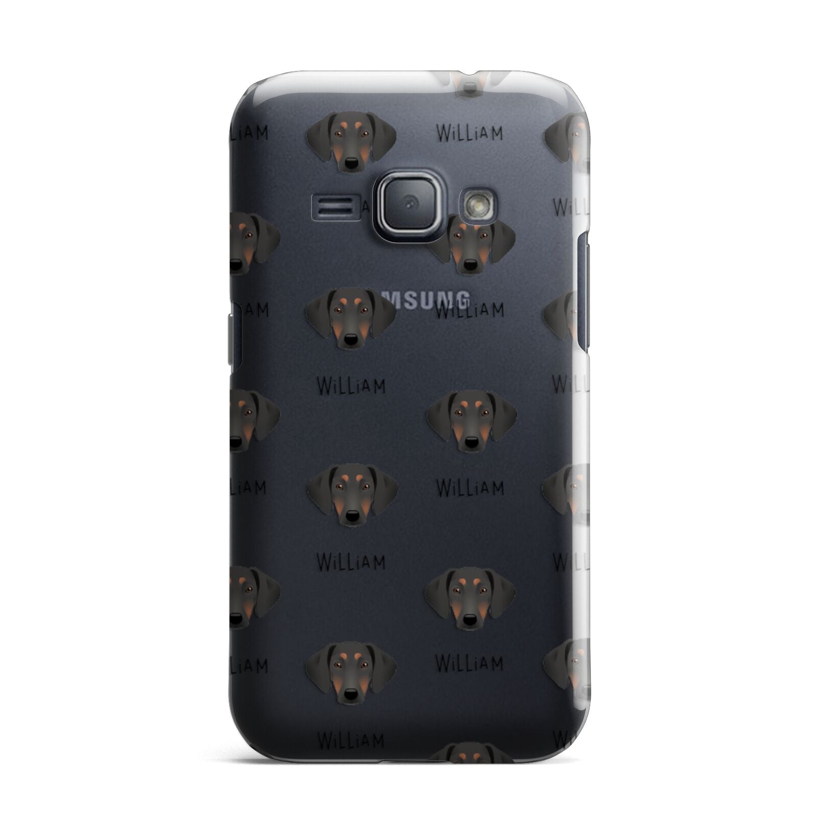 Greek Harehound Icon with Name Samsung Galaxy J1 2016 Case