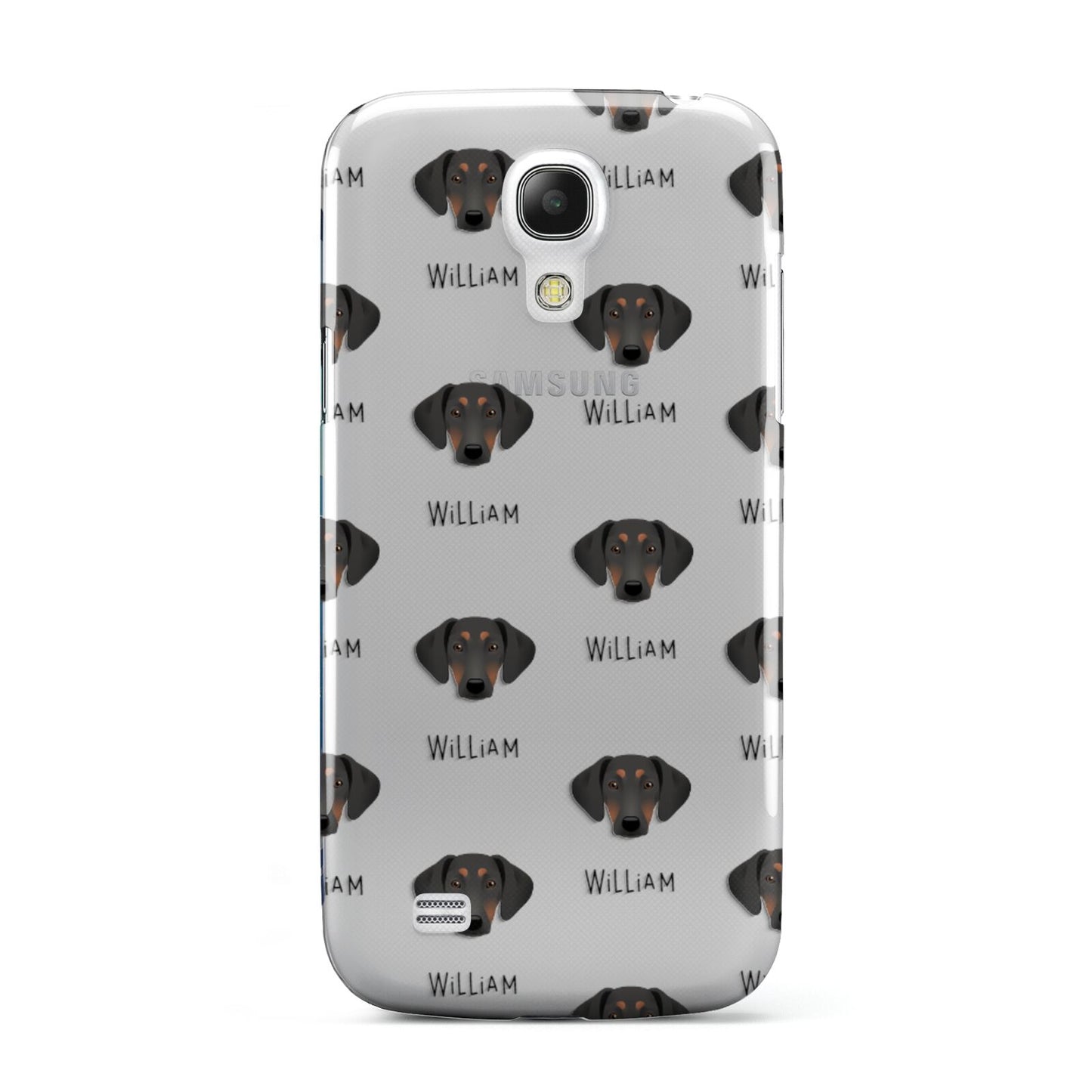 Greek Harehound Icon with Name Samsung Galaxy S4 Mini Case