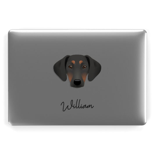 Greek Harehound Personalised Apple MacBook Case