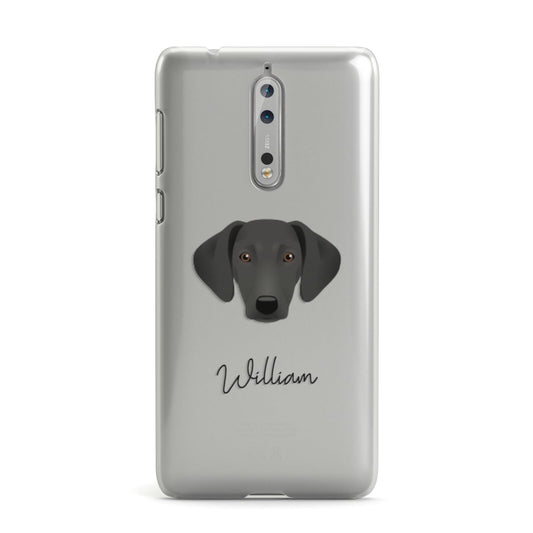 Greek Harehound Personalised Nokia Case