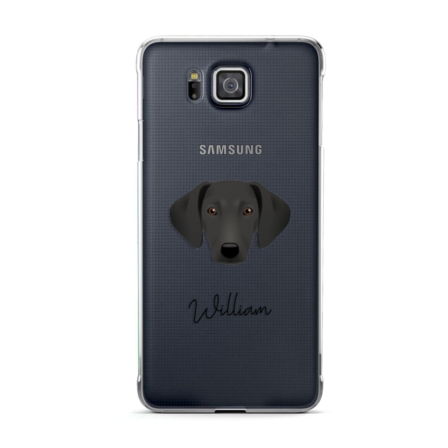 Greek Harehound Personalised Samsung Galaxy Alpha Case