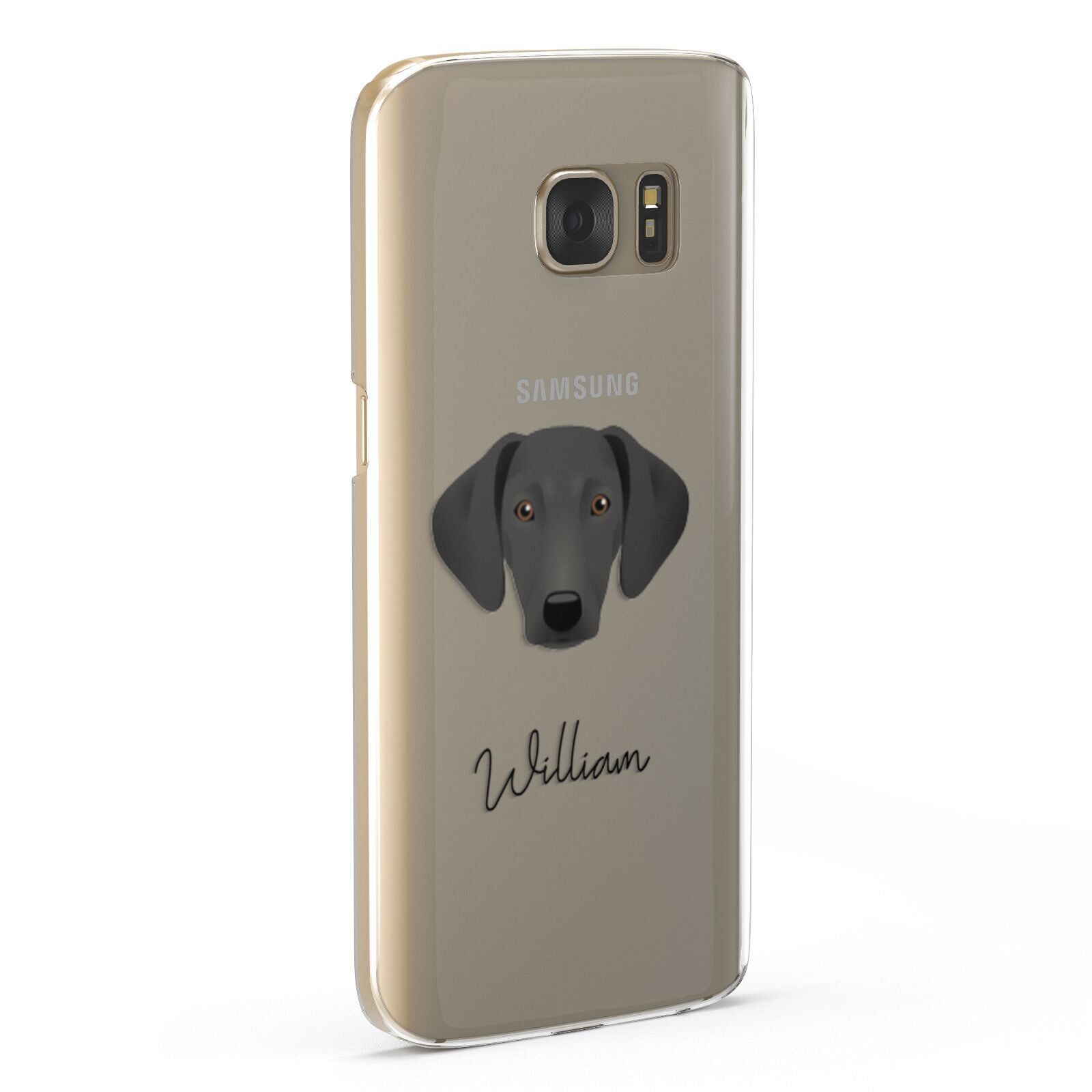 Greek Harehound Personalised Samsung Galaxy Case Fourty Five Degrees