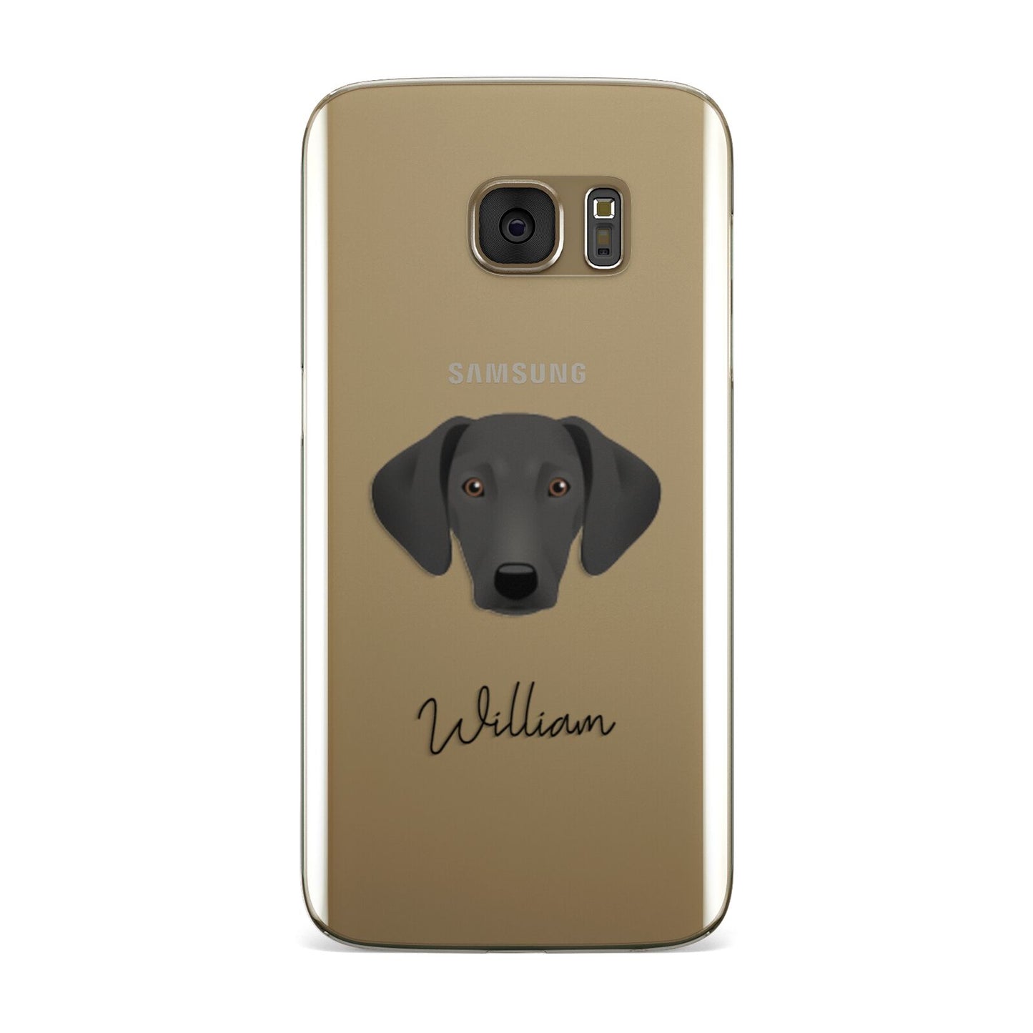 Greek Harehound Personalised Samsung Galaxy Case