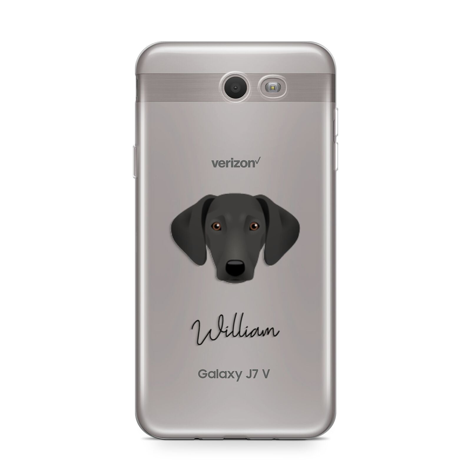 Greek Harehound Personalised Samsung Galaxy J7 2017 Case