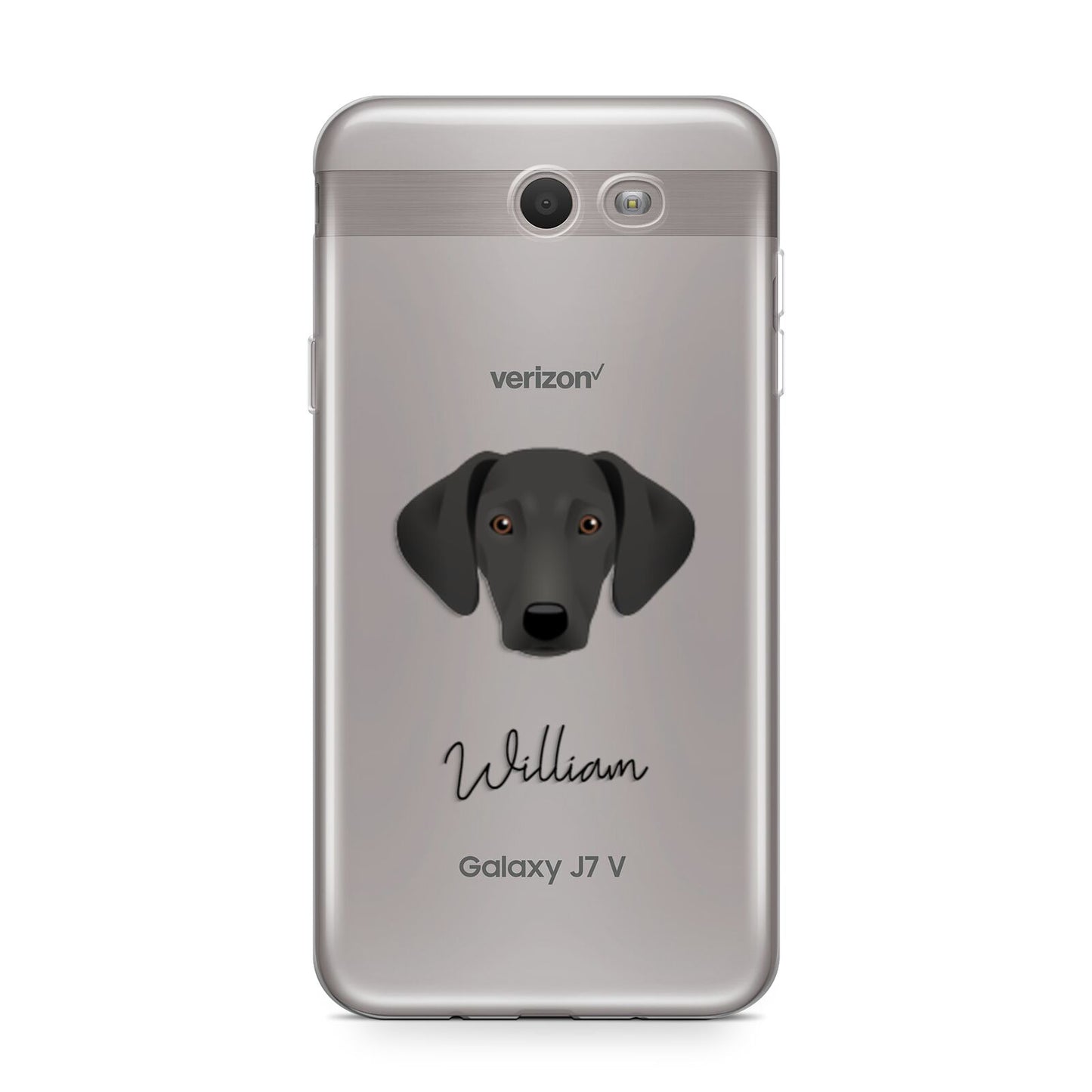 Greek Harehound Personalised Samsung Galaxy J7 2017 Case