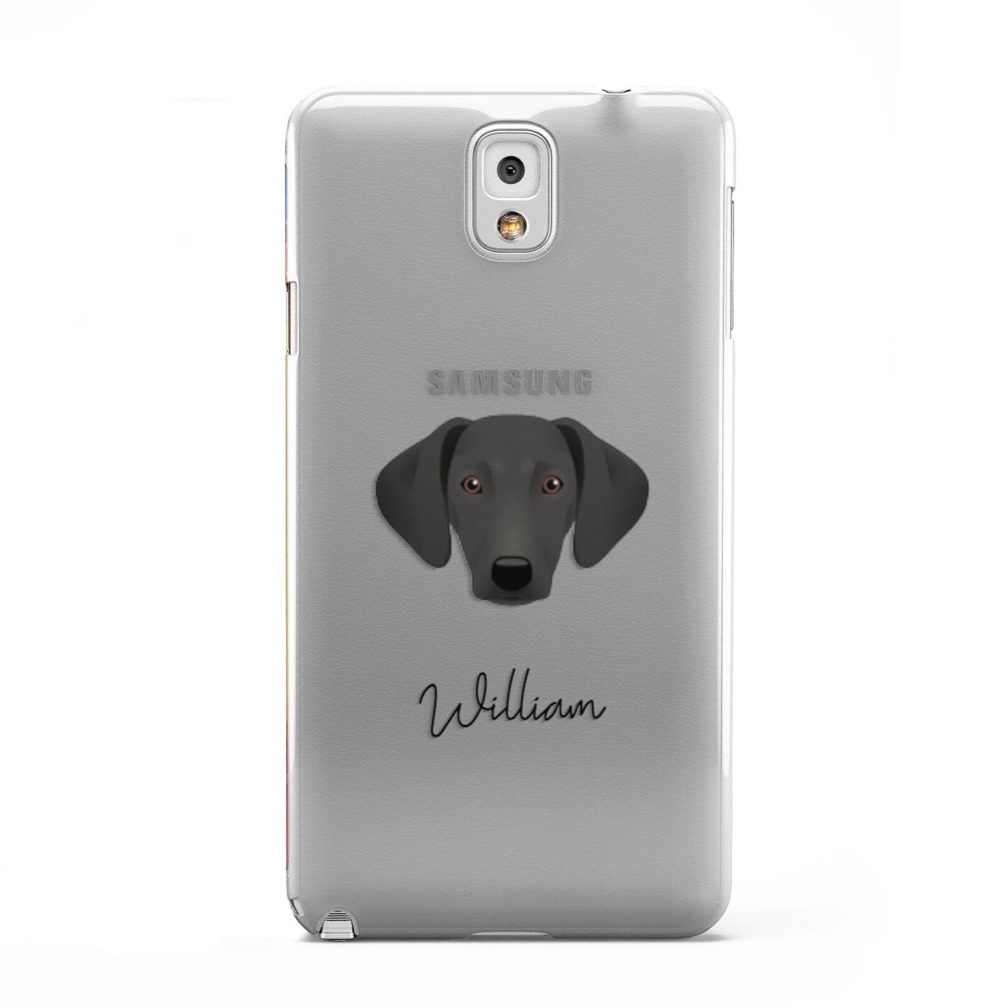 Greek Harehound Personalised Samsung Galaxy Note 3 Case