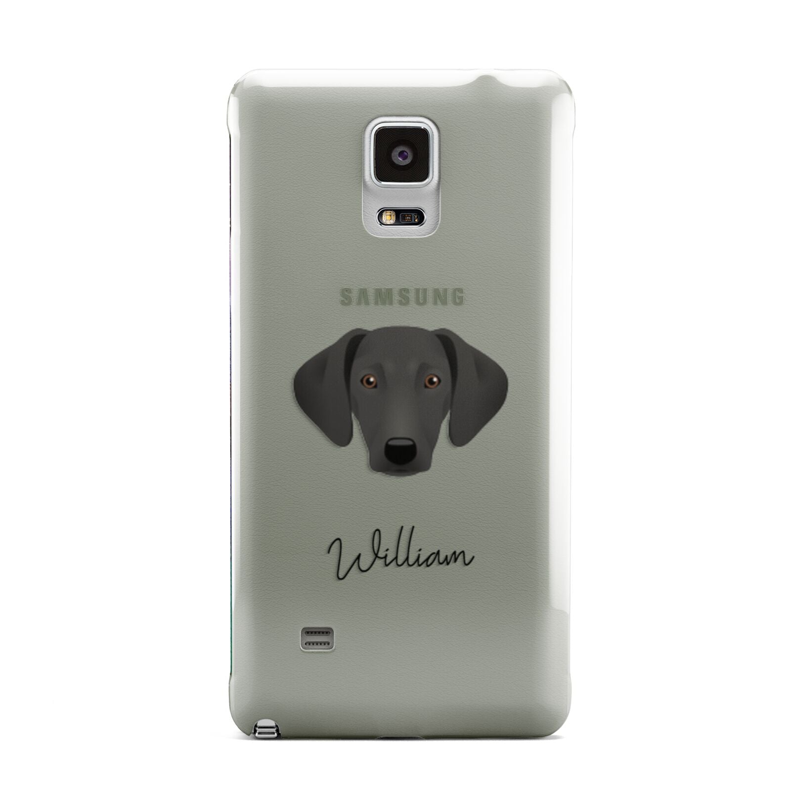 Greek Harehound Personalised Samsung Galaxy Note 4 Case