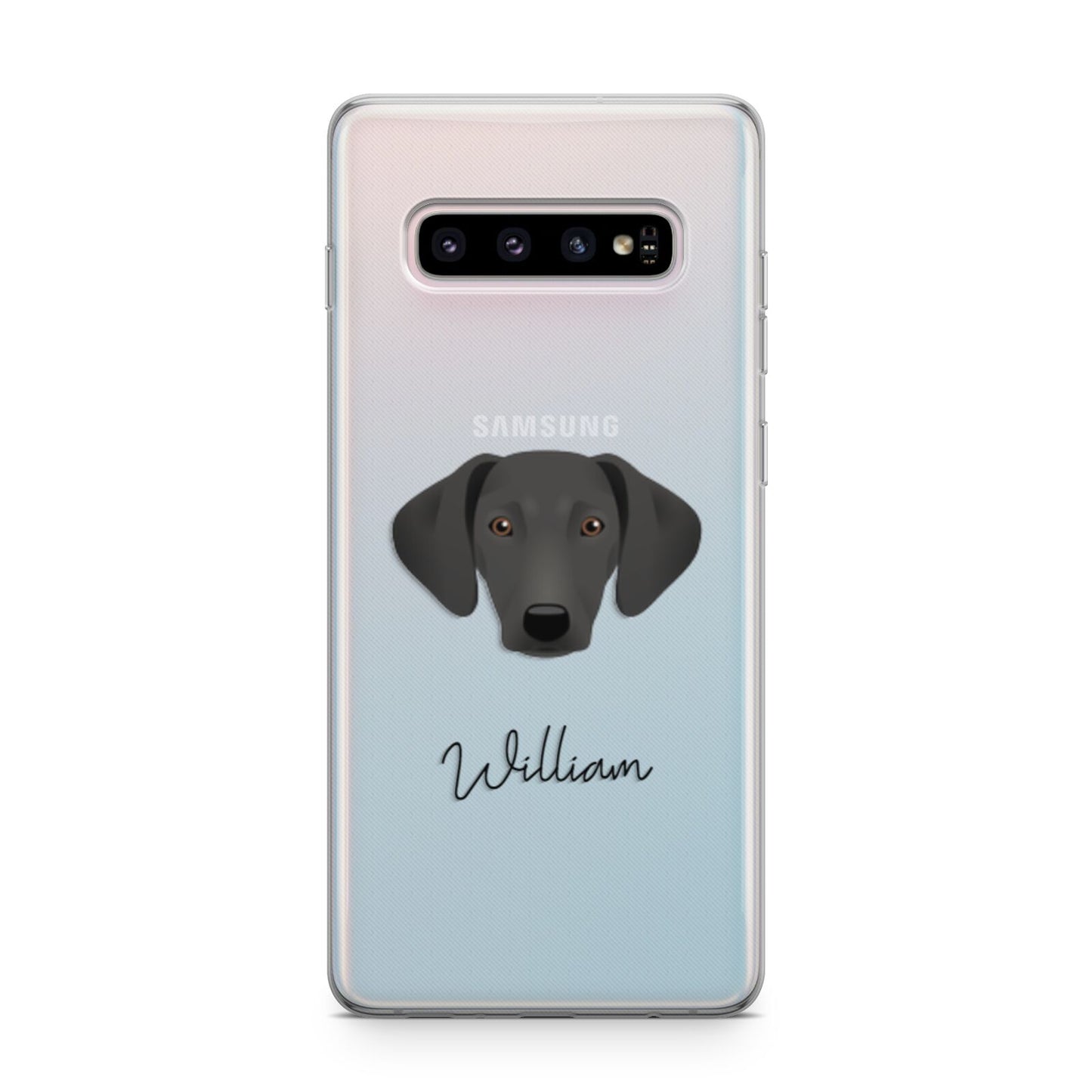 Greek Harehound Personalised Samsung Galaxy S10 Plus Case