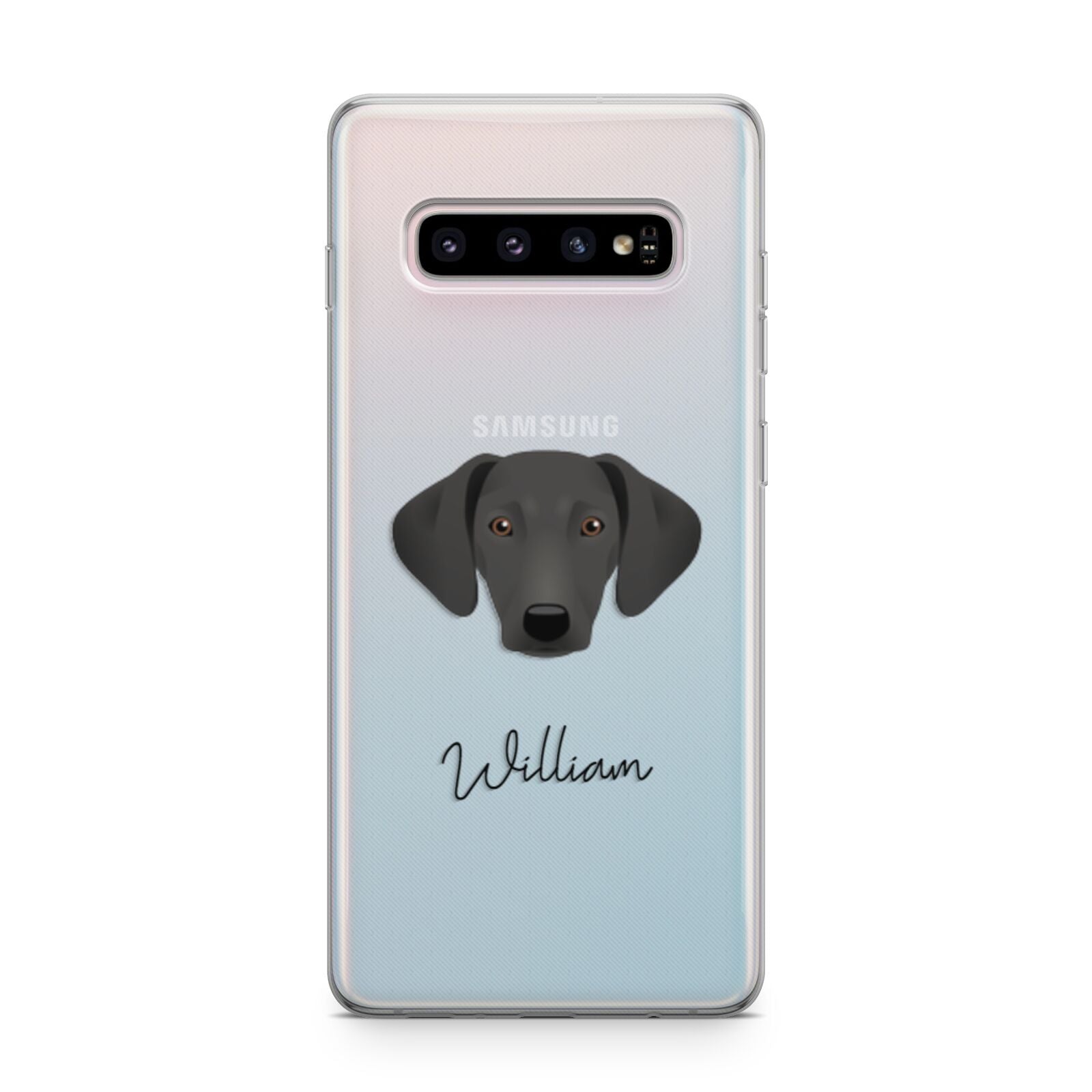Greek Harehound Personalised Samsung Galaxy S10 Plus Case