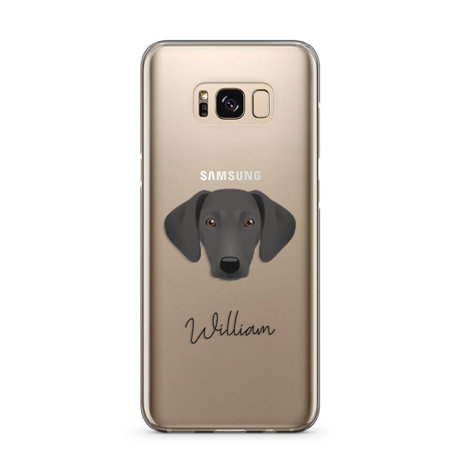 Greek Harehound Personalised Samsung Galaxy S8 Plus Case