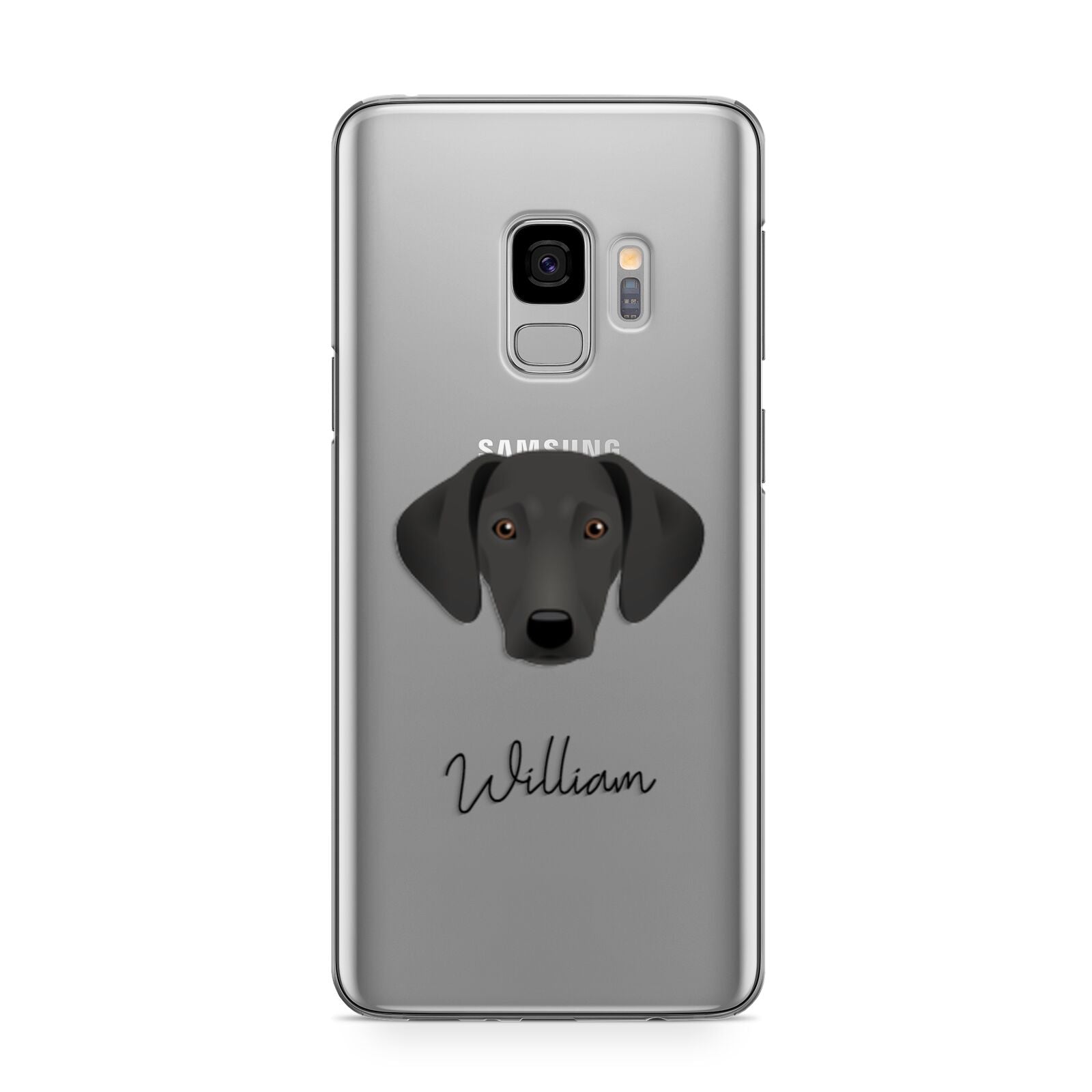 Greek Harehound Personalised Samsung Galaxy S9 Case
