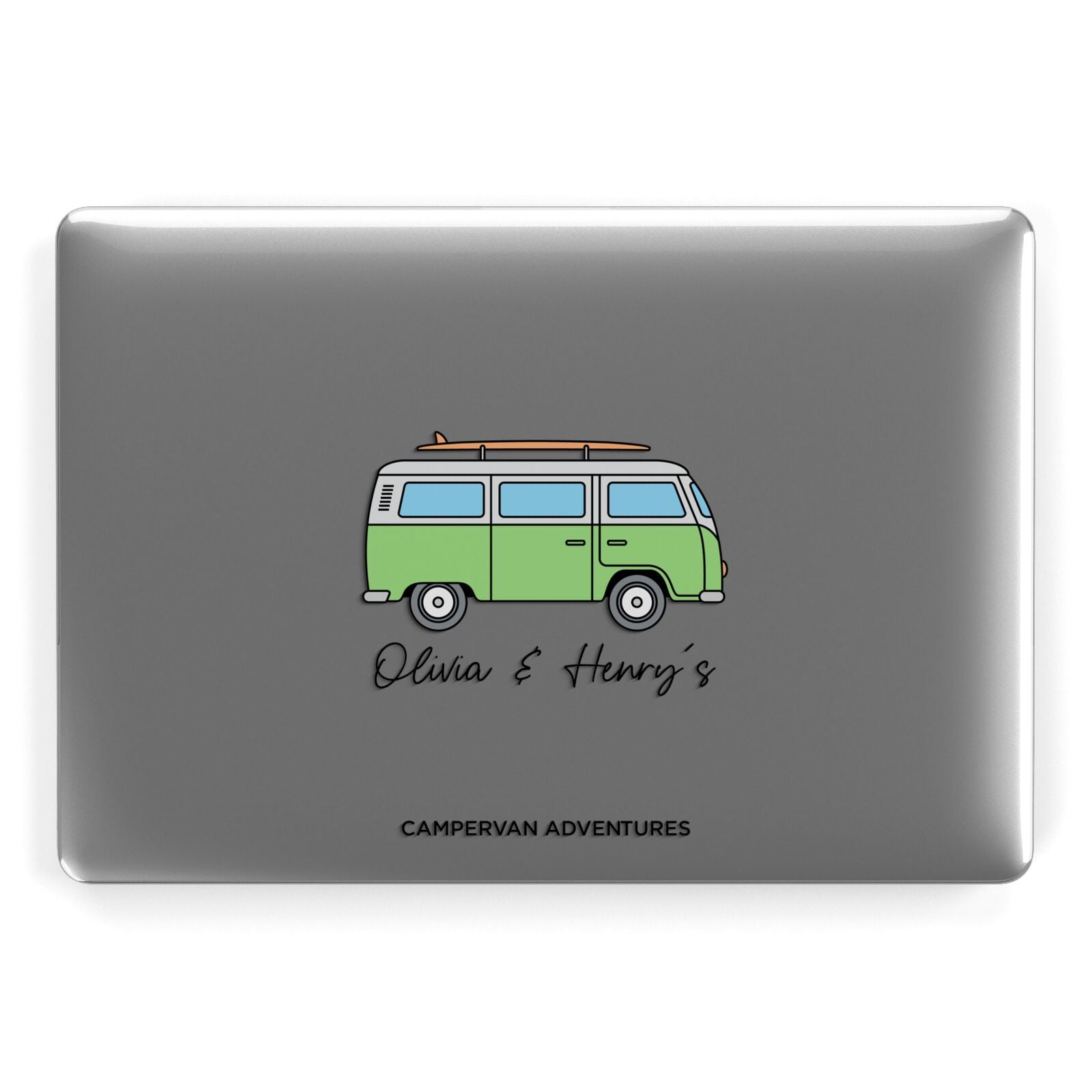 Green Bespoke Campervan Adventures Apple MacBook Case