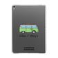 Green Bespoke Campervan Adventures Apple iPad Grey Case