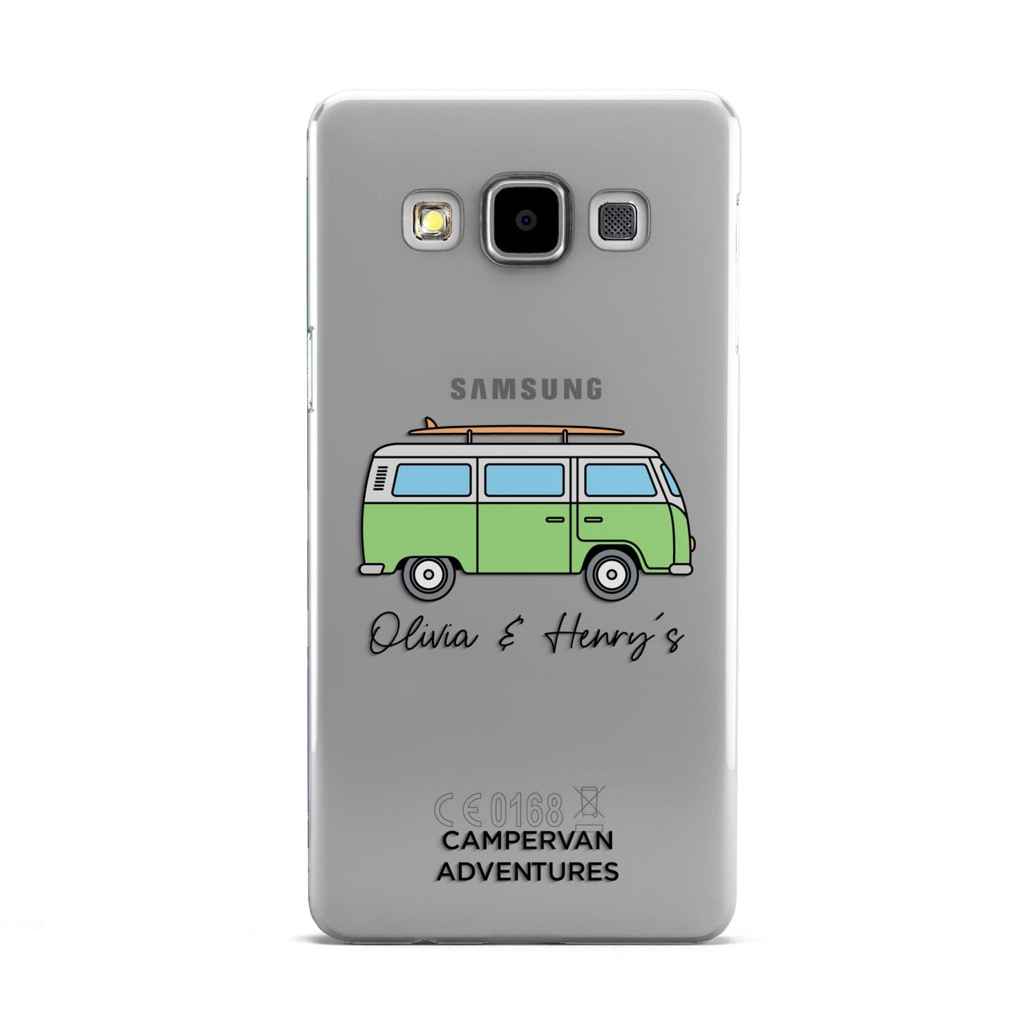 Green Bespoke Campervan Adventures Samsung Galaxy A5 Case