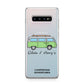 Green Bespoke Campervan Adventures Samsung Galaxy S10 Plus Case